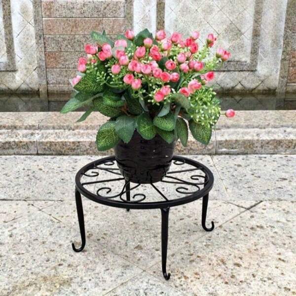 Blumenständer Pflanzenregal Halter Dekorative Aufbewahrungsablage