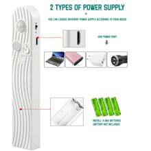 1pc Cabinet Light Strip, Wireless Motion Sensor LED Sensor Light Strip, Cabinet Wardrobe Light Strip, USB Night Light Strip, Stair Backlight, Suitable For Security Lighting In Rooms, Bedrooms, Kitchens, Closets, Stairs, Hallways And Cabinets, 1/3/5cm Bar Light Strip.Applicable, Halloween Christmas Thanksgiving Graduation Season
