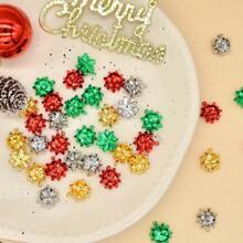 4 Pairs Christmas Bow Earrings, Christmas Bow Stud Earrings, Holiday Earring Set, Christmas Jewelry Gift