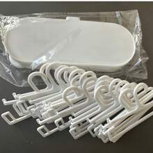 11pcs Drying Rack, Summer Clothes Storage Clothes Hanger, Shoe Storage Rack, Accessory Storage Drying Rack