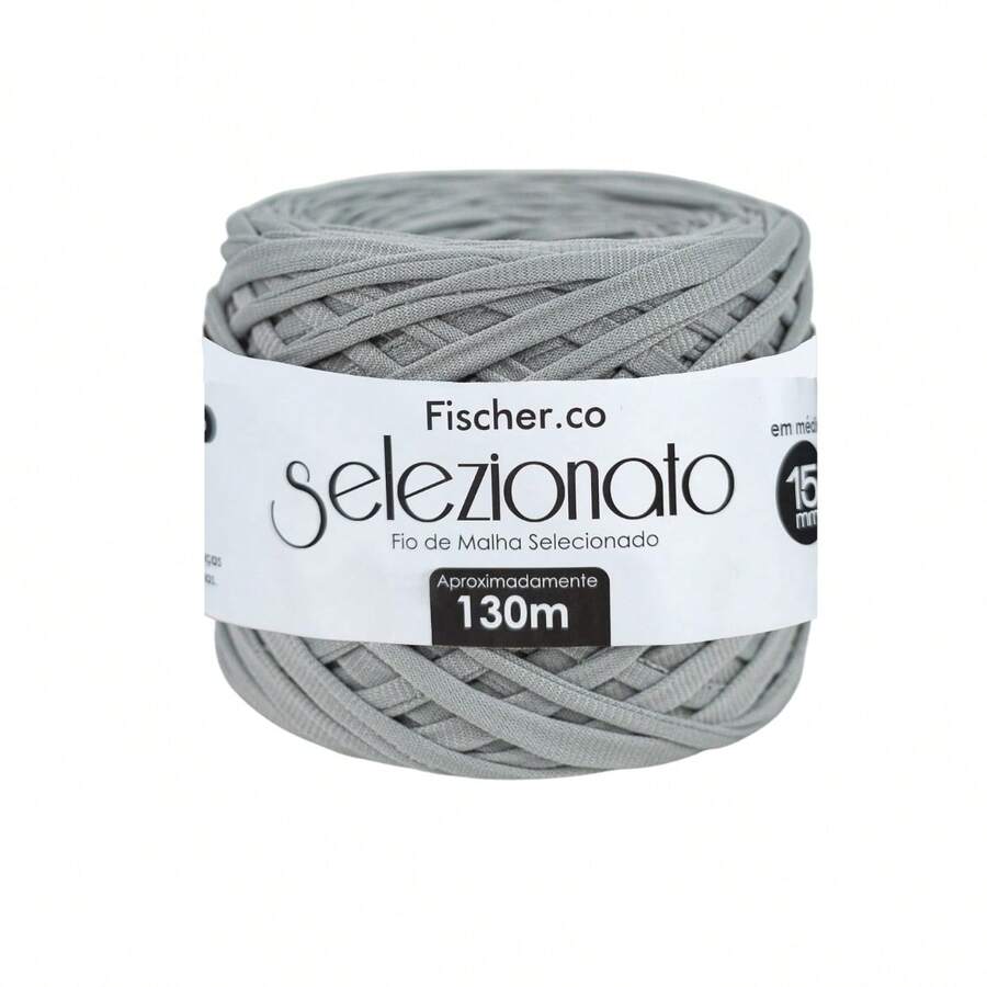 Selected Knitting Yarn 15mm 130 Meters Various Colors - Card 1 - 39 ALUMINUM/GRAY - View 1