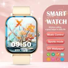LOMAXFR Smart Watch, Wireless Calling /Dial, Multi -Sport Mode, Calling Reminder And Rejection,Information Reminder,SMS Reminder,Holiday Gifts, Birthday Gifts