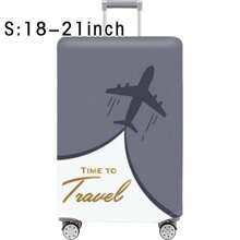Luggage Cover Travel Case Cover For 18 To 32 Inch Luggage Protector Cases For Outdoor Travel Business Fashion Graphic Pattern For Men Women Travel Accessories Polyester Suitcase Elastic Dust Covers Student Back To School Stuff, Ideal For Outdoor And Holiday Travel, Luggage Protection|Vibrant Design|Elastic Fit, Luggage Travel Accessories