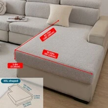 1pc Stretch Jacquard Sofa Cover, Machine Washable, Anti-Cat Scratch, Furniture Protector Sofa Cushion Cover Set With Recliner Slipcover, For Modern Living Room, Bedroom, Office Decor Room Decor Home Decor Living Room Decor Couch Cover Sofa Covers