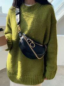 Bolsa de cintura, bolsa transversal de corrente da moda, bolsa de peito multifuncional e bolsa de ombro para o verão