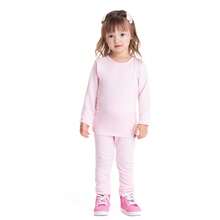 Kit 3 Set Of Thermal Top And Pants For Unisex Children, Sizes 1 To 16 - Silver - View 7
