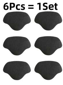 6/12 Pcs(6Pcs/Set) Shoe Heel Protectors - Self-Stick Wear-Resistant Patches For Shoe Linings, Anti-Slip Cushion Pads For Leather/Canvas Shoes, Durable Foot Care Accessories For High Heels/Sneakers | Blister Prevention & Lining Reinforcement | Invisible Footwear Rescue Kit