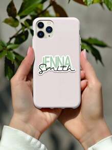 Custom Name Sticker | Personalized First And Last Name Sticker | Personalized Laptop Sticker | Water Bottle Name Sticker | Homecoming Season, Student Gifts Back To School