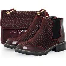 Ronni Chunky Flexible Chelsea Boot And Matching Toledo Bag - 7UK - View 2