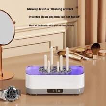 Portable Household Cleaning Machine, Clean Pod Ultrasonic Cleaner, Jewelry Cleaner Machine For Ring, Glasses, Makeup Brush,200mAh