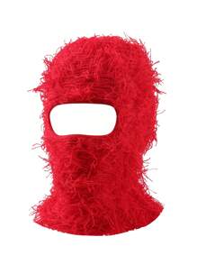 Balaclava Desgastada Máscara de Esqui Unissex - Balaclava Tricotada Máscara de Rosto Completo à Prova de Vento Desgastada Shiesty à Prova de Vento para Clima Frio