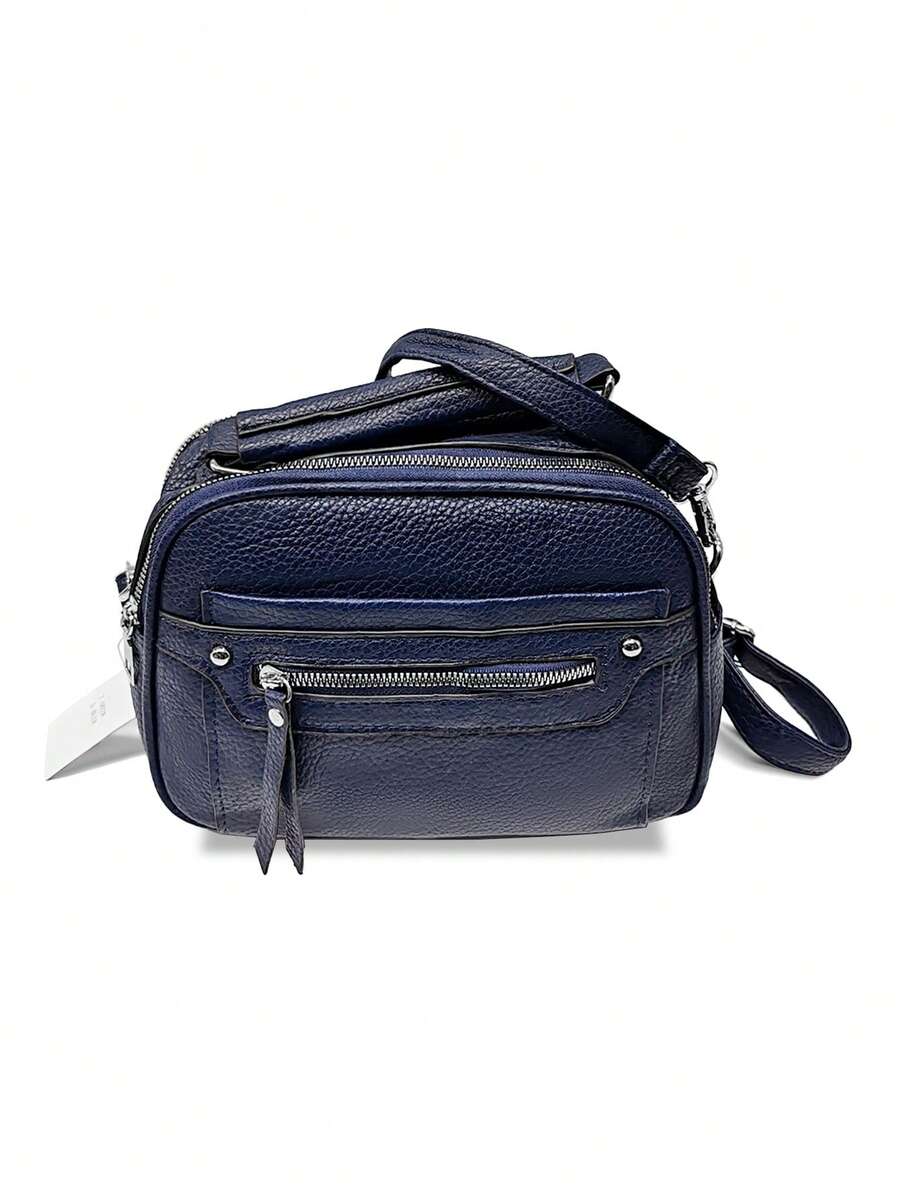 Bolso diagonal para mujer, bolso de trabajo, bolso de viaje - azul real - Ver 1