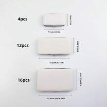 7/12/16pcs Portable Nail Clipper Storage Box With Portable Travel Case, Suitable For Home And Travel Use, Including Straight Edge Scissors And Files, Ear Spoons, Scissors - Professional Travel Beauty And Care Tools