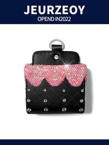 1pc Car Accessories Air Vent Organizer Box, In-Car Creative Storage Box, Multi-Functional Phone Hanging Bag - Multicolor - View 10