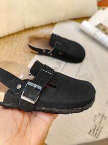 Kids' Fashion Breathable Open Toe Sandals, Lightweight Comfortable Non-Slip Sandals Suitable For Indoor/Outdoor, Beach, Spring/Summer