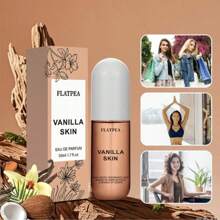1pc 50ml Coconut Vanilla Hair And Body Fragrance Spray, Non-Alcoholic, Long-Lasting Fragrance, Non-Irritating Taste, Suitable For Going Out, Traveling, Office, Holiday Celebrations,Can Also Be A Mother's Day Gift