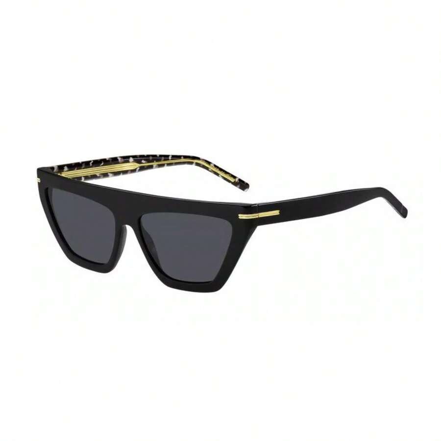 Hugo Boss BOSS 1609/S BLACK Sunglasses, Suitable For Travel & Going Out - BLACK/AVI - View 1