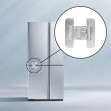 4pcs Baby Transparent Cabinet Locks, ABS Material Safety Fridge Lock Buckles, Child Safety Lock Clips For Refrigerator, Water Dispenser, Single-Door Fridge