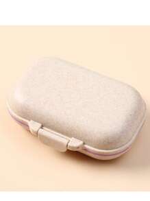 1 szt. Dostosowany 8-slotowy przenośny uszczelniony tygodniowy organizer na pigułki, pojemnik na leki odporny na wilgoć, dostosowane pudełko na pigułki podróżne - 8 przegródek etui na pigułki, przenośne codzienne pudełko na leki, do przechowywania witamin, olej rybi