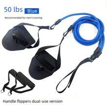 Simulated Swimming Trainer, Swimming Trainer, Arm Strength Land Sailor Webbed Paddles, Freestyle Trainer - Multicolor - View 4