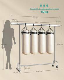 SONGMICS Clothes Drying Racks - Argent - Voir 5