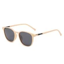 New Summer Beach Travel Vacation Couple Fashion Glasses, Colorful Round Lenses, Black Fashion Glasses For Women, Suitable For Driving, Fishing, Street Style, Parties, Family Outings Accessories For Summer Beach Vacation,Outdoor,Travel