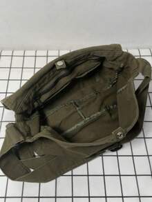 peach tree 1 件时尚纯色帆布斜挎包、斜挎包、男士单肩包、大容量单肩包、桃树简约纯色迷你斜挎包、休闲单肩背包、万圣节、圣诞节尖叫礼物、男士圣诞礼物、冬季