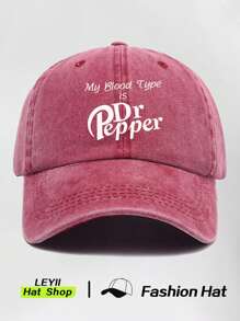 1 pièce Casquette de baseball à motif mode homme, casquette de camionneur réplique unisexe, casquette Snapback, convient pour les trajets quotidiens, le travail, les loisirs en extérieur, le pare-soleil