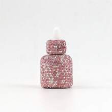 1 pieza Dispensador de botella de vidrio premium con gotero, botellas dispensadoras, botellas de perfume, botellas de aceites esenciales, recipiente recargable vacío para aceites esenciales, perfumes, cosméticos y líquidos, diseño sencillo, ligero y fácil de transportar, ideal como contenedor de muestras diarias y para llevar de viaje, regalo perfecto para novias durante la temporada navideña