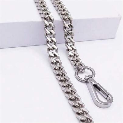 120cm Metal Purse Chain Strap Handle Handle Replacement For Handbag Shoulder Bag Gold Color