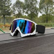 1pc New Lightweight Motorcycle Goggles, Outdoor Sports Sunglasses, Comfortable Wearing