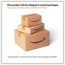 Nevada 1 Door 1 Drawer Wardrobe In White Gloss - Black Wood Grain - View 9