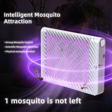 新款便携式静音物理灭蚊灯，家用/卧室USB充电式电动灭蚊灯，带夜灯功能