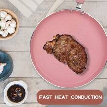 ‌1pc/3pcs Non-Stick Skillet Pan For Crepe, Pancake, Lasagna, Breakfast, Steak & Eggs - 7"/8"/10" Multi-Size Oven Friendly Frying Pan