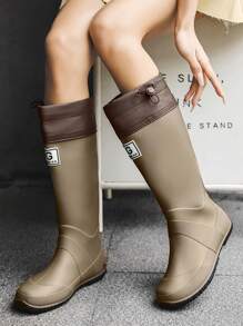 Detachable Portable Rain Boots For Men & Women, Multi-Purpose Outdoor Camping Waterproof Tall Boots, Couple Wading Shoes