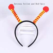 1/3 Pcs Bee Headband With Antennae And Feeler Headpiece, For Bee Themed Party Decoration