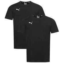 Puma Junior TeamGOAL 23 T-Shirt 2-Pack - Black - View 1