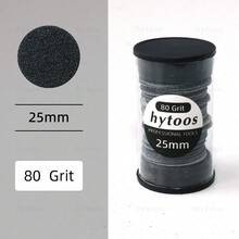 hytoos 50pcs/Can Replacement Sandpaper 25mm Foot File Refill Pads Nail Care Salon Callus Remover Tool - Multicolor - View 12