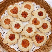 Fruit Jam Sandwich Cookie Cutter Mold Valentine's Day Love Flower Dog Puppy Biscuit Stamp Embossers Pressed Baking Kitchen Accessories - Army Green - View 8