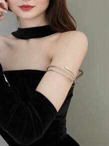 1pc Pendant Bracelet, Fashionable & Elegant Style For Women, Holiday & Beach Wear