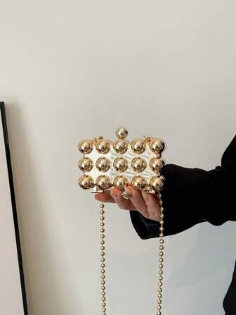 [Preferred Bag Type - Ladies Dinner Bag] 2025 Spring New Arrival – Euro-American Fashionable Chain Mini Square Bag Acrylic Box Bag – Cross-Border Bestseller, Premium Compact Wallet & Lipstick Bag Versatile Styling: Wear As A Single-Shoulder Or Crossbody Bag Perfect For: ✔ Daily Casual ✔ Shopping & Outings ✔ Banquets/Parties ✔ Social Gatherings