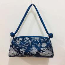Fashion Luxury Chinese Style Silk Bag Embroidered Women Bag Japanese Handbag Totes Cheongsam Female Cosplay Bags Clutch