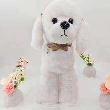 Adjustable Pet Collar For Small Dogs And Cats,Decorative Neck Strap For Teacup Pets - Black - View 10