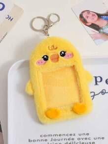 1 breloc drăguț cu rață, suport pentru card de identitate cu rață de pluș, husă de protecție pentru album foto instantaneu de 3 inci, rechizite școlare, înapoi la școală