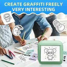 Reletech X6迷你热敏打印机，便携式无墨无线蓝牙200DPI口袋照片打印机，适用于日记本、笔记本、便签、贴纸制作