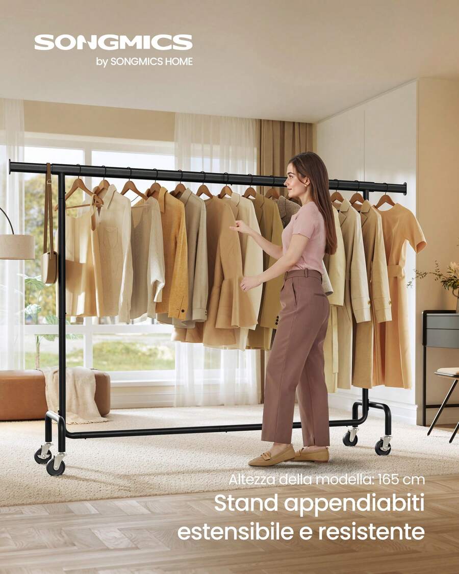 SONGMICS Clothes Drying Racks - Noir - Voir 1