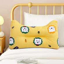 [1pc] Children Pillow With Cartoon Patterns, Soft & Comfortable, High Elasticity, Reversible Design - Multicolor - View 10