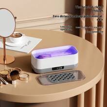 Portable Household Cleaning Machine, Clean Pod Ultrasonic Cleaner, Jewelry Cleaner Machine For Ring, Glasses, Makeup Brush,200mAh
