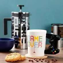 Handmade Ceramic Coffee Cup 3D Game Handle Style Home Breakfast Milk Cup Game Player Creative Birthday Gift Cups Back To School