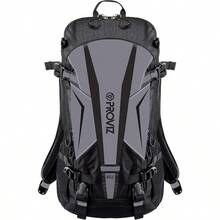 REFLECT360 Reflective Touring Backpack 20L MultiUse Sports Hi Viz Rucksack Bag Hi Visibility - Black - View 1